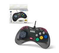 Retro-bit Official SEGA Saturn Controller (USB port) Slate Grey for PC Mac Steam