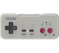 Retro-Bit Origin8 2.4G GB Grey - Manette sans fil Nintendo Switch & NES - Receve