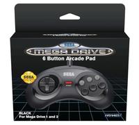 Retro-Bit Sega Md 6-Button Pad NERO - Not Machine Specific Electronic Game, Sega Megadrive