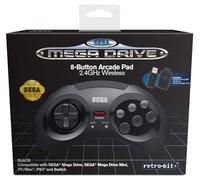 Retro-Bit Sega MD 8-B 2.4G Wl NERO - Not Machine Specific Mac OS X, Windows XP, Nintendo Switch, PlayStation 3