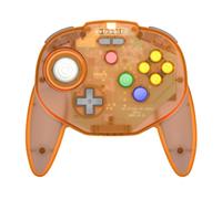 Retro-Bit Tribute 64 2.4GHz Manette sans Fil pour Nintendo 64/Switch/PC/Mac Oran