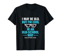 Retro Block Typography 8-Bit Occhiali da sole - Old-School Cool Maglietta