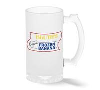 Retro Bluth's Frozen Banana - TV Show Parody Trasparente tazza di birra Stein 0.5L