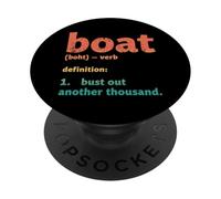Retro Boat Definition Busto Out Another Thousand PopSockets PopGrip Adesivo