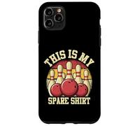 Retro Bowling Team League Divertente Bowler Custodia per iPhone 11 Pro Max