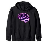 Retro Brain - Neuroscienze, Insegnante di psicologia, dopamina Felpa con Cappuccio