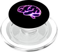 Retro Brain - Neuroscienze, insegnante di psicologia, dopamina PopSockets PopGrip per MagSafe