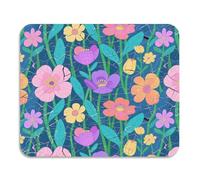 Retro Broken Flowers Moderno Decor Piatto Mat con Scolapiatti Lavabile Assorbente Terra Diatomacea Mat Home Essentials 59,9 x 50 cm