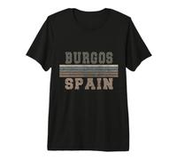 Retro Burgos Spagna Maglietta Premium