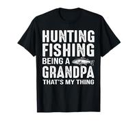 Retro Caccia Pesca Essere Un Nonno Che È La Mia Cosa Maglietta