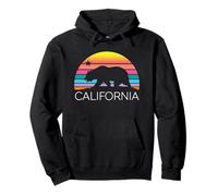Retro California Surf Vintage Spiaggia Cali San Diego Donne Felpa con Cappuccio