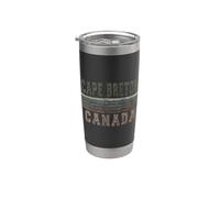 Retro Cape Breton Canada Bicchiere termico in acciaio inox doppia parete