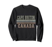 Retro Cape Breton Canada Felpa