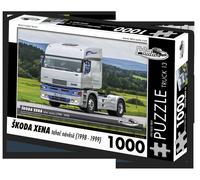 Retro cars - Puzzle CAMION č.13 Škoda Xena ťahač návesov (1998-1999) - 1000 Pezzi