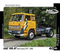 Retro cars - Puzzle CAMION Liaz 100.47 tahač návesov (1977-1984) - 40-99 Pezzi