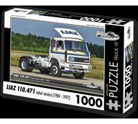 Retro cars - Puzzle CAMION - Liaz 110.471 tahač návěsů (1984-1997) - 1000 Pezzi