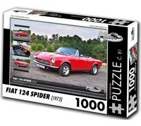 Retro cars - Puzzle Fiat 124 (1973) - 1000 Pezzi