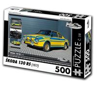 Retro cars - Puzzle Škoda 130 RS (1977) - 500 Pezzi
