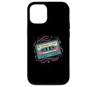 Retro Cassette Tape Rewind & Chill 80s 90s Music Custodia per iPhone 12/12 Pro