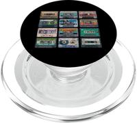 Retro casual mix tapes cassettes from the 80's 90's PopSockets PopGrip per MagSafe