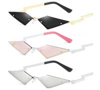 Retro Cat Eye Sunglasses for Women,Stylish Eye Protection with Vintage Mirror Lens, Nero/Rosa/Grigio