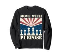 Retro Chess Art for Men Women Kids Chess Player Chess Lover Felpa