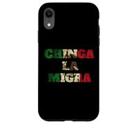 Retro Chinga La Migra Messico Bandiera Bandera ICE Immigrazione Custodia per iPhone XR