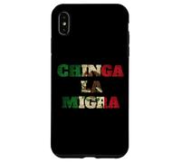 Retro Chinga La Migra Messico Bandiera Bandera ICE Immigrazione Custodia per iPhone XS Max