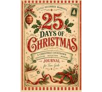 Retro Christmas: A 25-Day Christmas Countdown Time Capsule: christmas countdown advent calendar for teen girls|Gratitude, Reflection & Memory Journal ... Gift for teen girls| keepsake journal