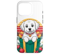 Retro Christmas Great Pyrenees X-Mas Ornaments Custodia per iPhone 16 Pro