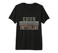 Retro Chur Svizzera Maglietta Premium