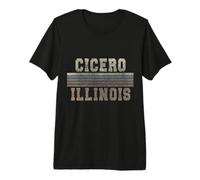 retrò Cicerone Illinois Maglietta Premium