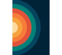 Retro Circles Notebook - Bold Concentric Journal: Vintage Style Writing Pad | Matte Softcover | 60 Lined Pages | Premium White Paper | Creative Stationery Gift