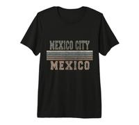 Retro Città del Messico Messi Maglietta Premium