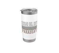 Retrò Ciudad del Este Paraguay Bicchiere termico in acciaio inox doppia parete