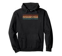 Retro Collaboratore Squadra - Vintage Assistente Medico Felpa con Cappuccio