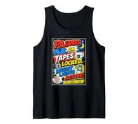 Retro Comic Adult Pannolino Sleepover Nostalgia Canotta