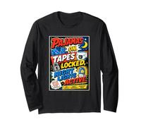 Retro Comic Adult Pannolino Sleepover Nostalgia Maglia a Manica