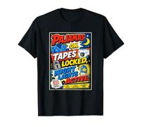 Retro Comic Adult Pannolino Sleepover Nostalgia Maglietta