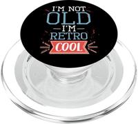 Retro Cool Non Vecchio Divertente Pensionato Nonni Giorno Pensione PopSockets PopGrip per MagSafe