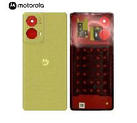 Retro COPRIBATTERIA Originale Motorola Moto G85 5G GIALLO BACK COVER SCOCCA