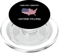 Retro Corpus Christi Stati Uniti Distressed Stati Uniti PopSockets PopGrip per MagSafe