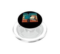 Retro Corriere Lettere Francobollo - Posta Vintage Postino PopSockets PopGrip per MagSafe