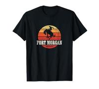 Retro country western vintage di Fort Morgan CO Maglietta