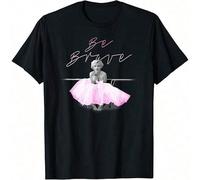 Retro, cute Marilyn Monroe Be Brave T-Shirt Casual Fashion OMFORT&SAFETY - 659% cotton material of this kids t-shirt provides ultra comfy and safety for your children. And we uses high quality materia