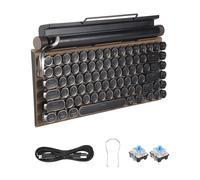Rétro da Scrivere Tastiera Bluetooth Meccanico Tastiere 83 Tasti