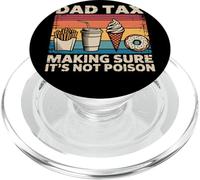 Retro Dad Tax Making Sure It Is Not Poison Festa Del Papà PopSockets PopGrip per MagSafe