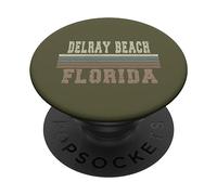Retrò Delray Beach Florida PopSockets PopGrip Adesivo