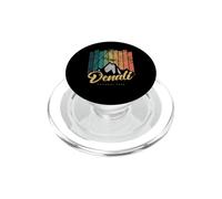 Retro Denali National Park USA Vintage Denali PopSockets PopGrip per MagSafe
