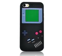 Retro Design 3D Game Boy Gameboy Black Style Soft Silicone Cover Case For Apple iPhone 5C